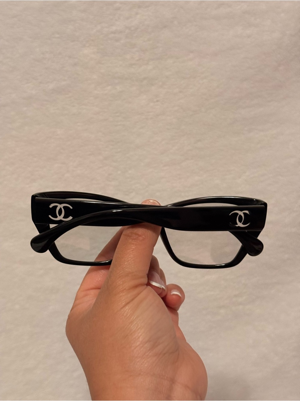 Chanel 3474S (C501) Black Cat-Eye Eyeglasses - Picture 8 of 15